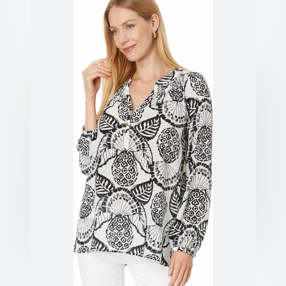 Lilly Pulitzer Elsa Silk Top